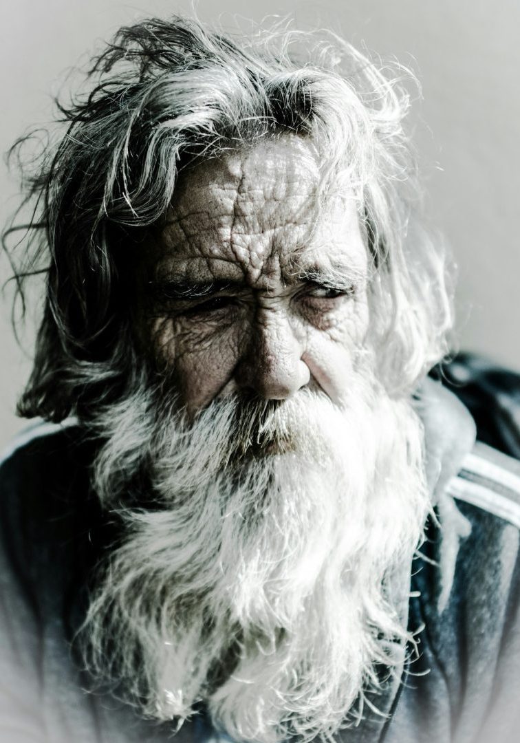 man's portrait photography